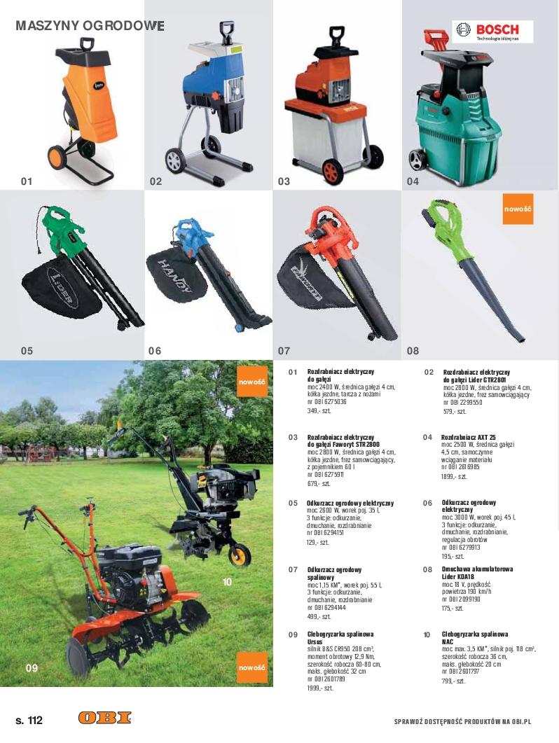 Gazetka promocyjna OBI str. 112
