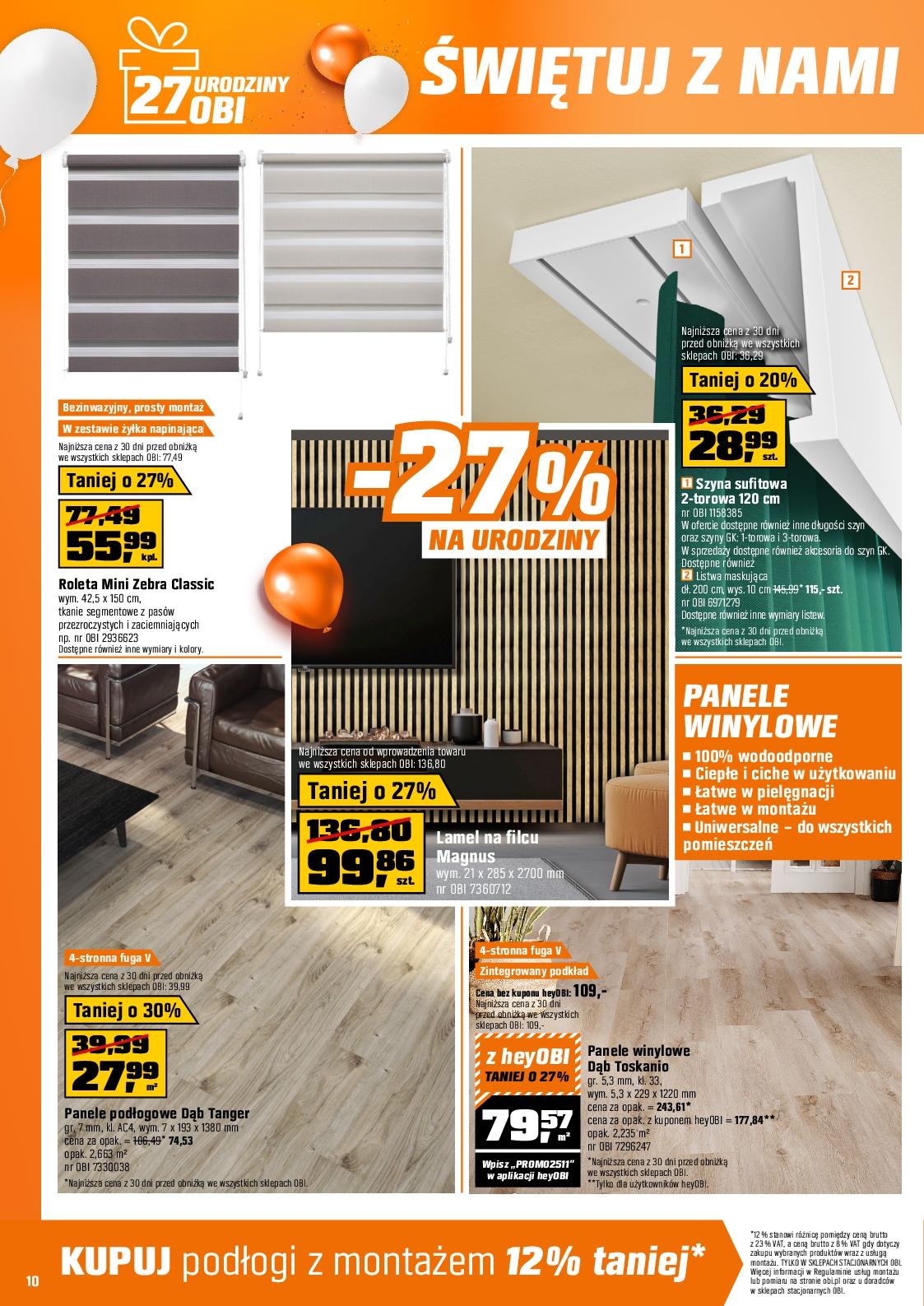 Gazetka promocyjna OBI str. 10