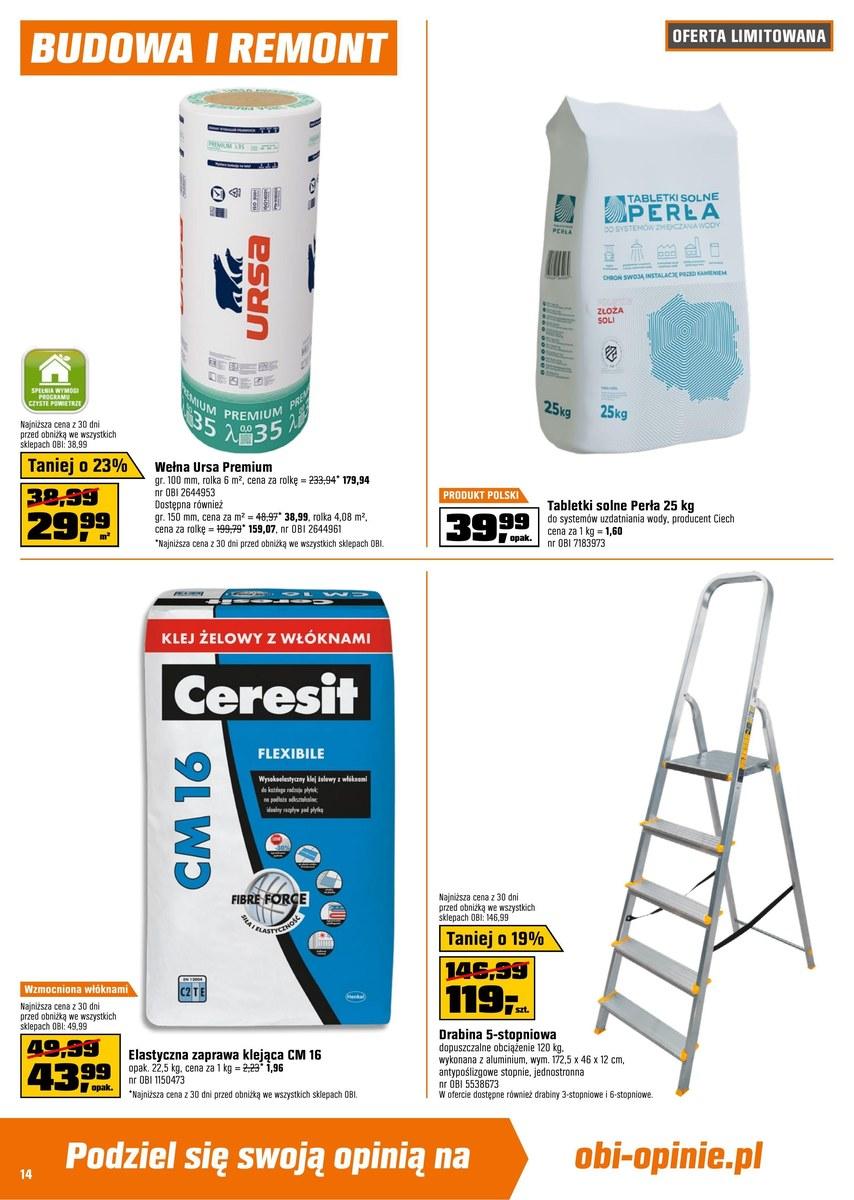 Gazetka promocyjna OBI str. 14