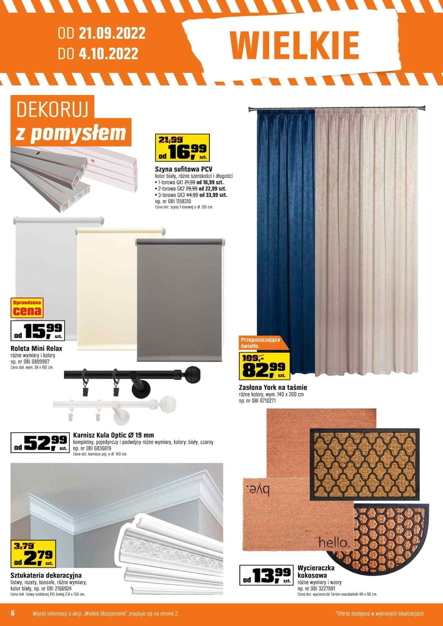Gazetka promocyjna OBI str. 6