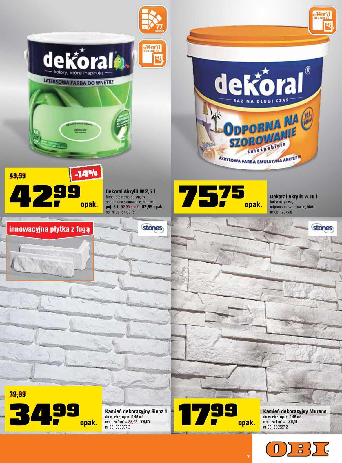 Gazetka promocyjna OBI str. 7