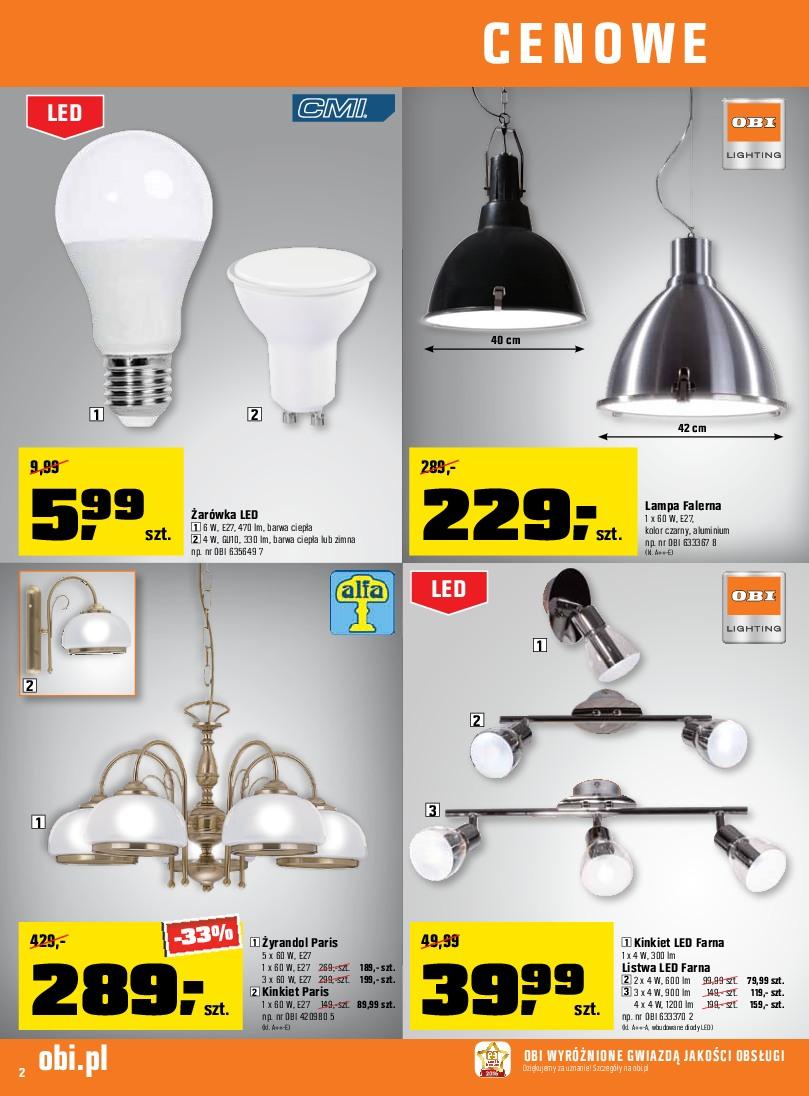 Gazetka promocyjna OBI str. 2