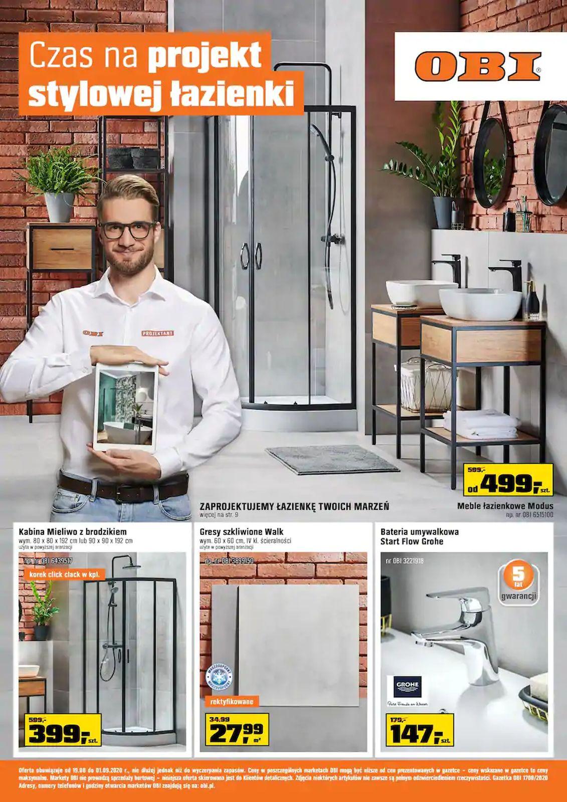 Gazetka promocyjna OBI str. 1