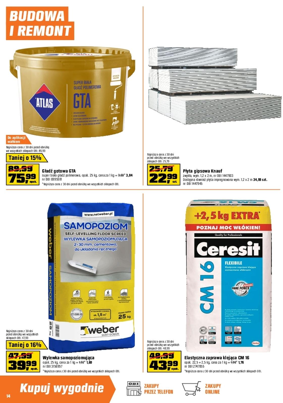 Gazetka promocyjna OBI str. 14