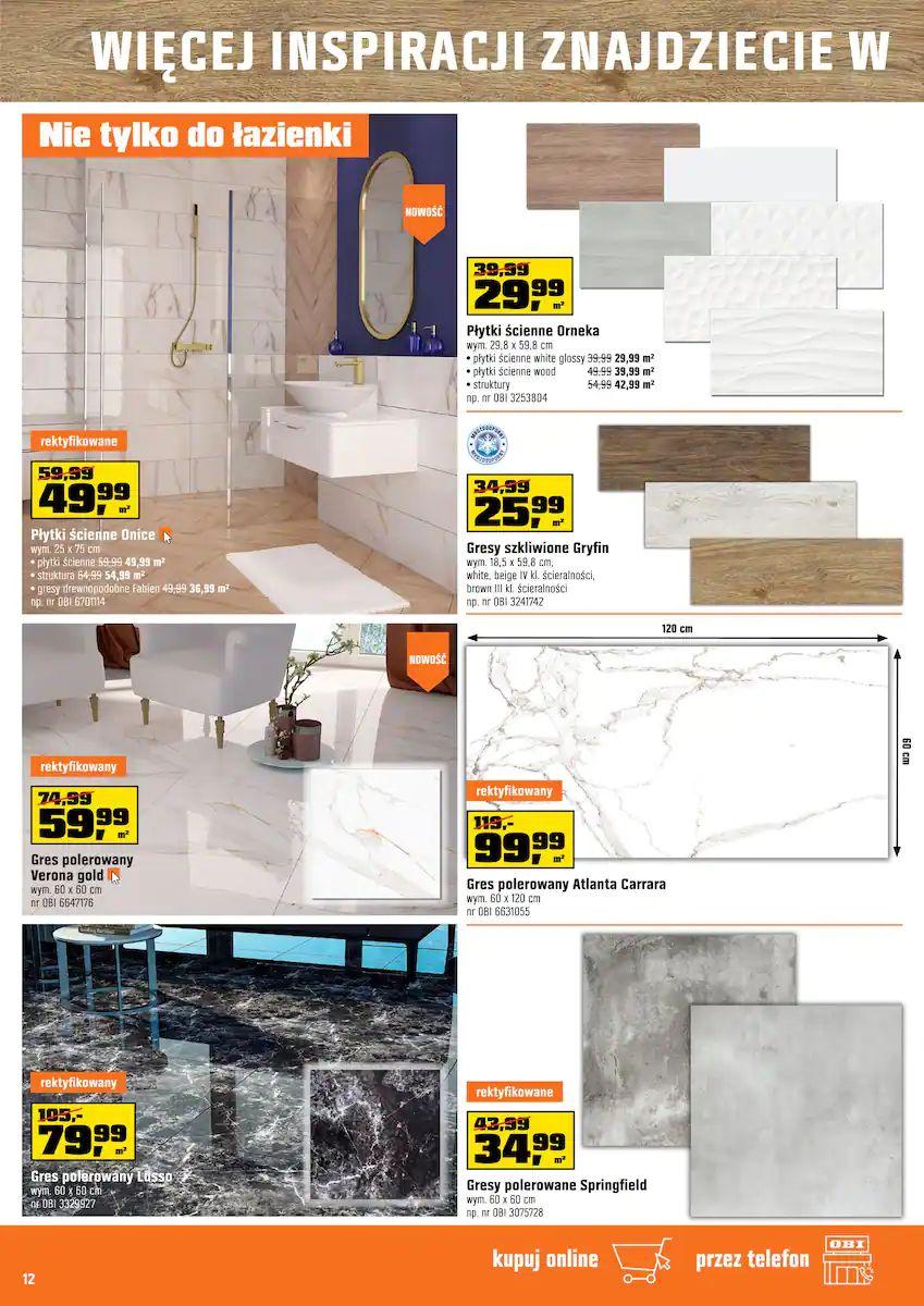 Gazetka promocyjna OBI str. 12