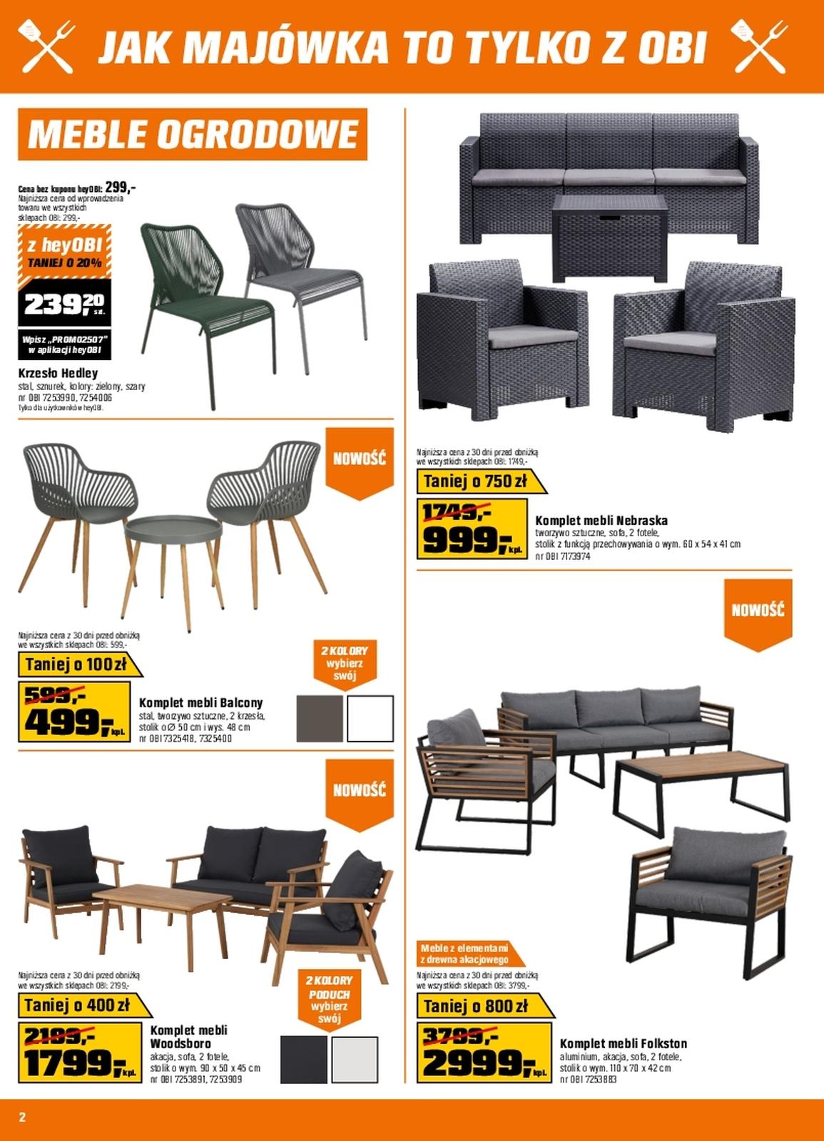 Gazetka promocyjna OBI str. 2