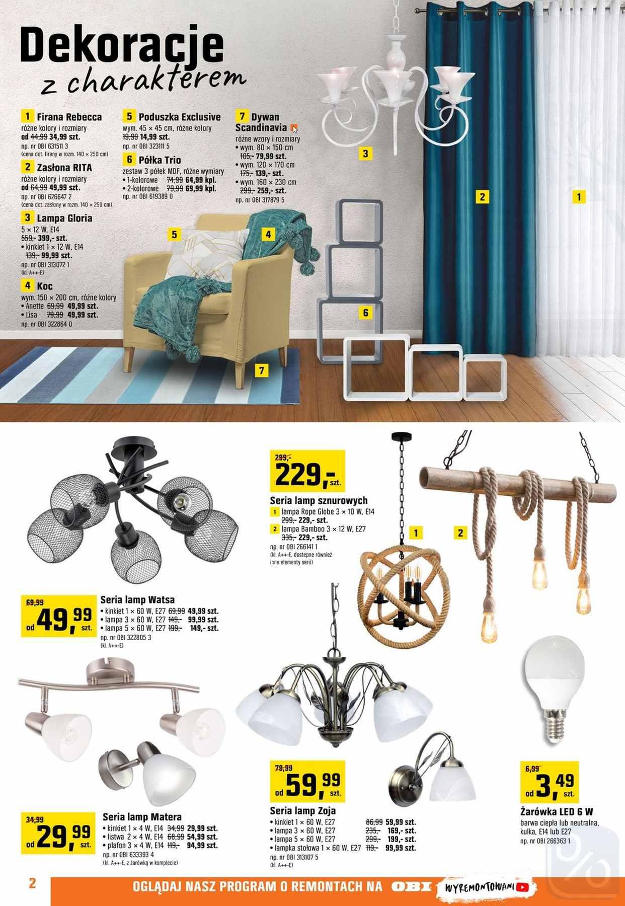 Gazetka promocyjna OBI str. 2