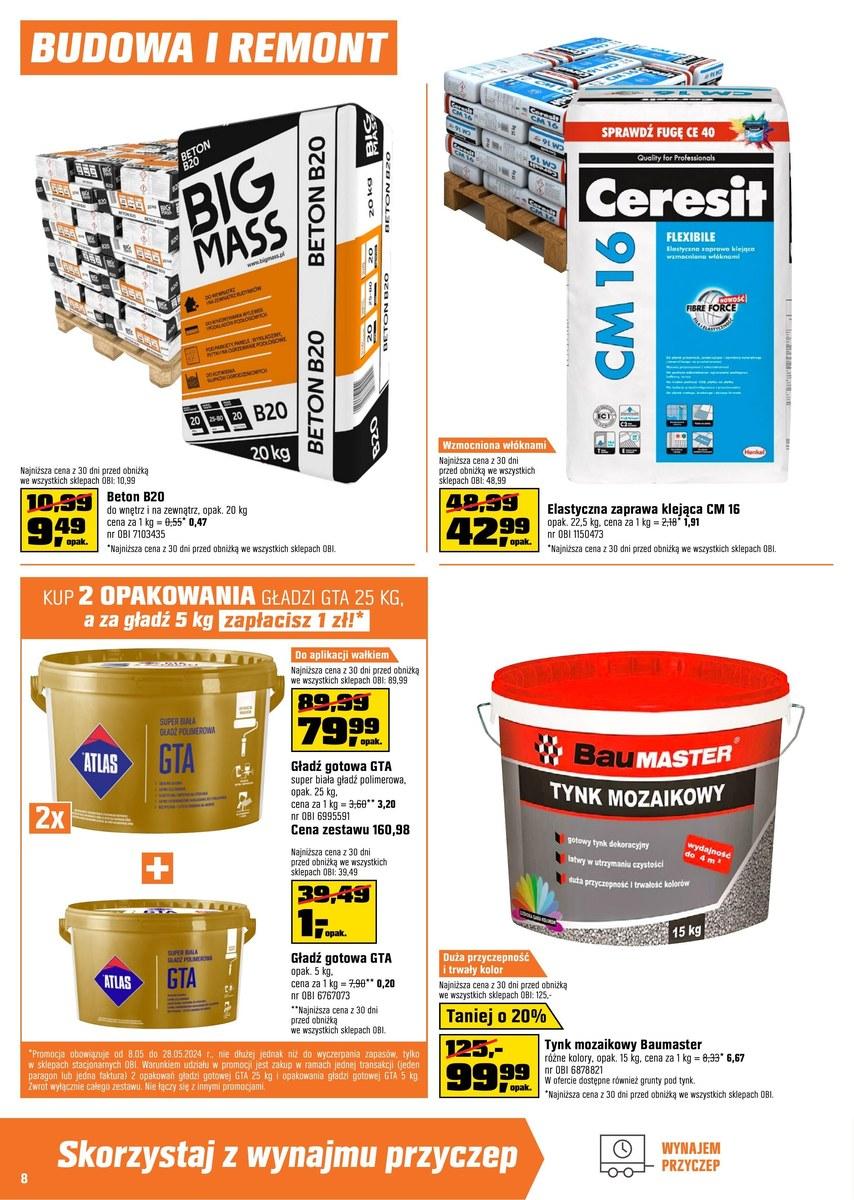 Gazetka promocyjna OBI str. 8
