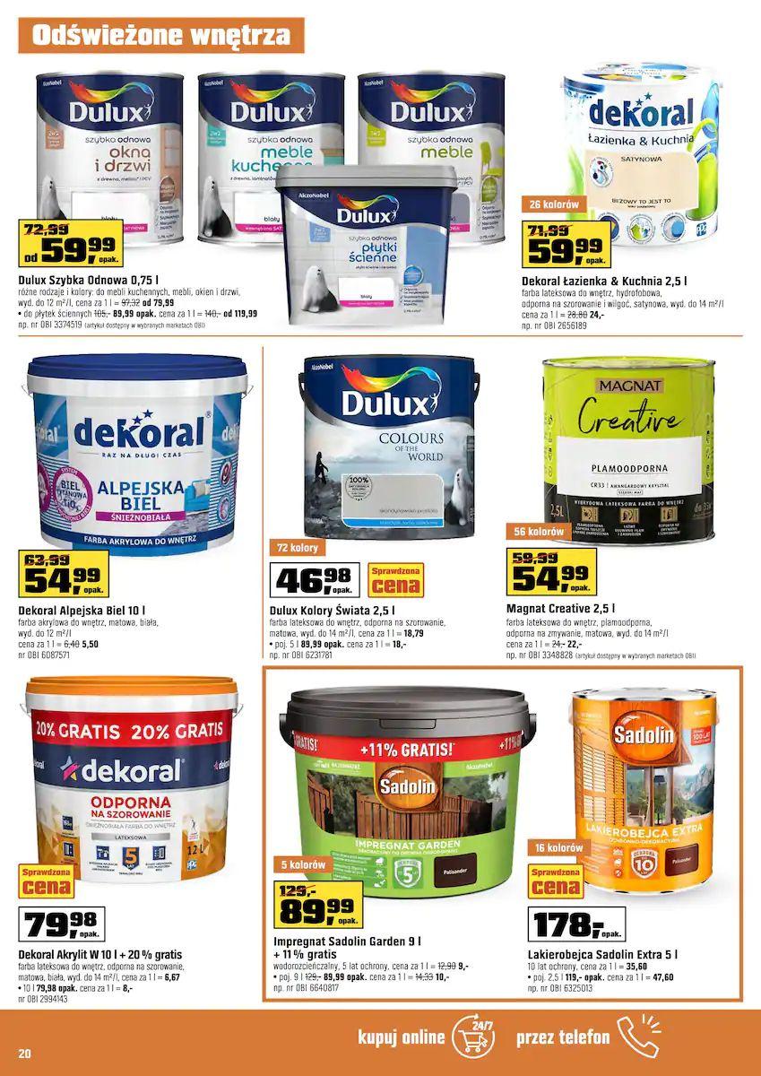 Gazetka promocyjna OBI str. 20