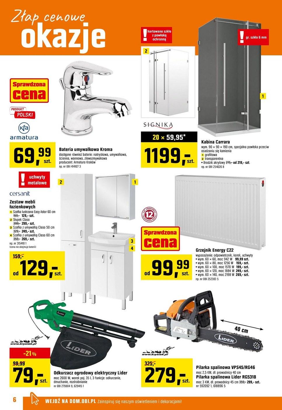 Gazetka promocyjna OBI str. 6