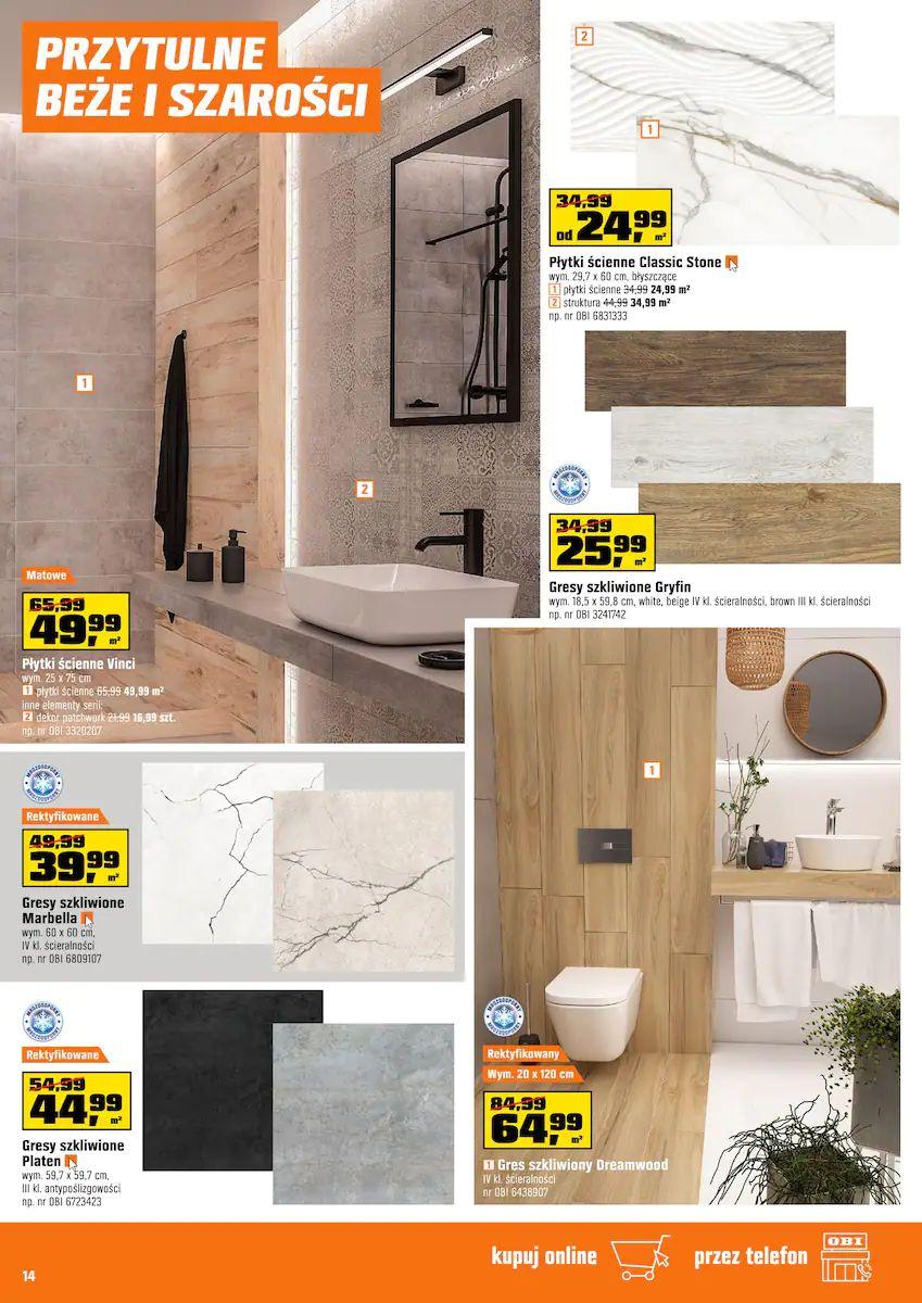 Gazetka promocyjna OBI str. 14