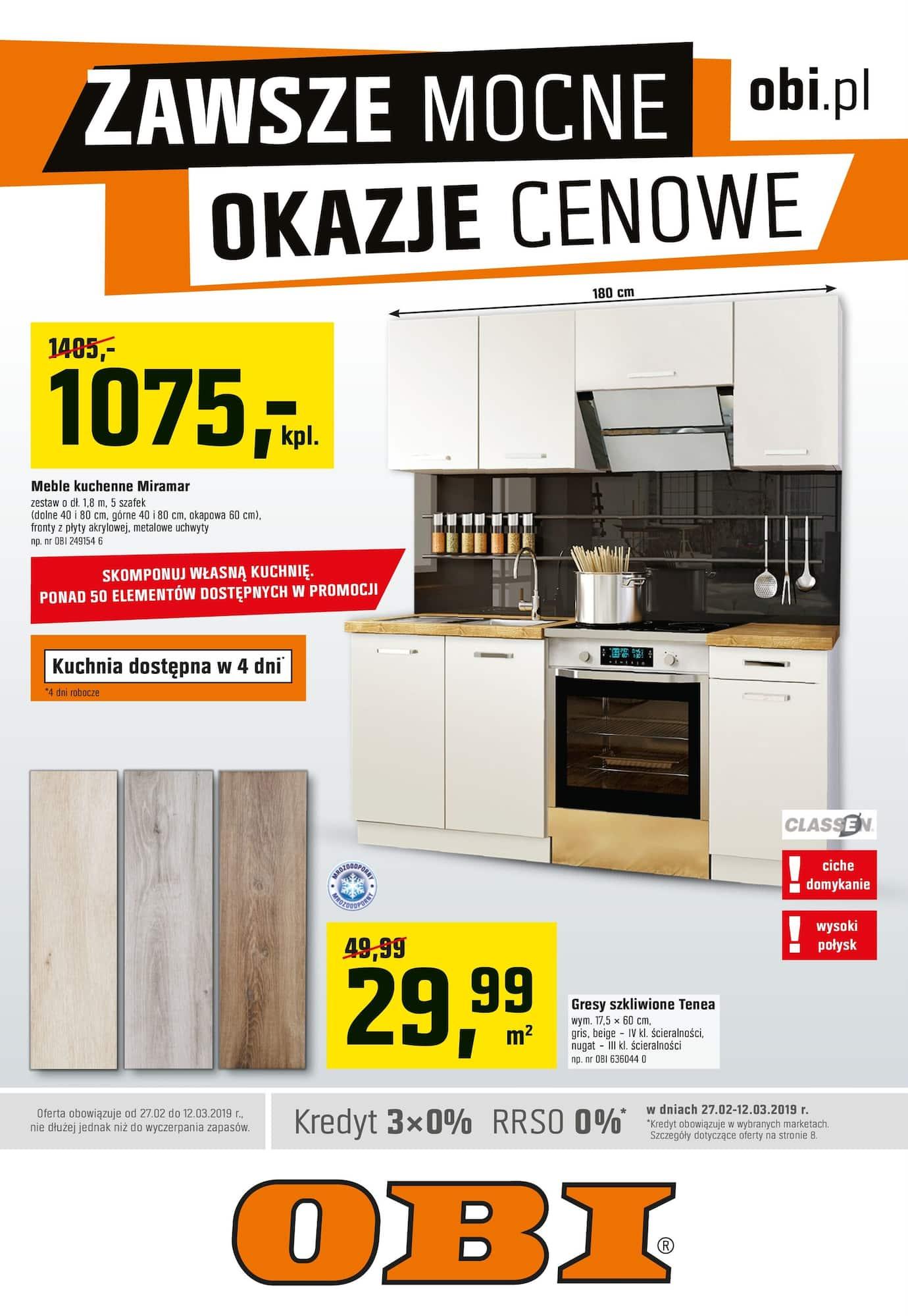Gazetka promocyjna OBI str. 1
