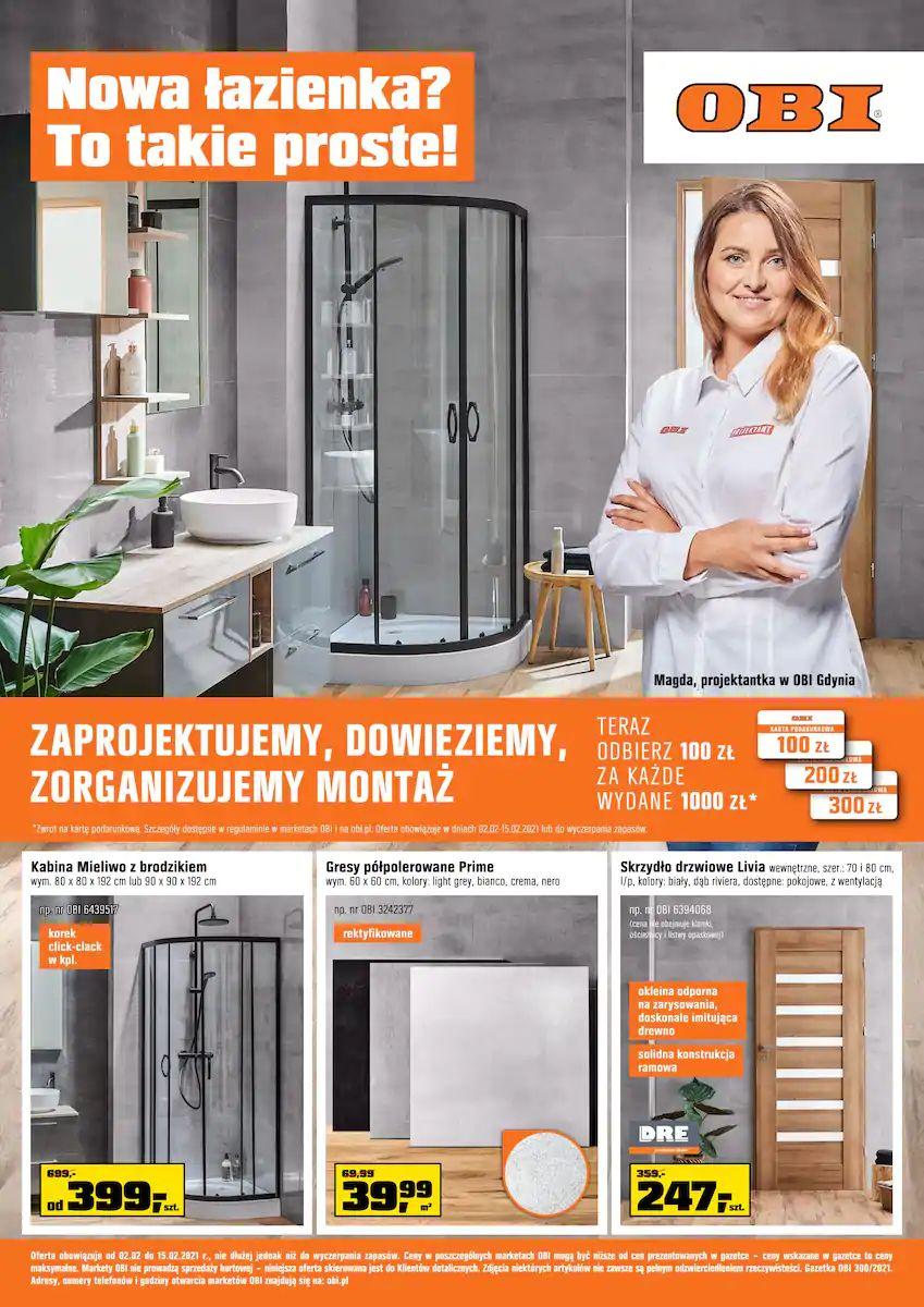 Gazetka promocyjna OBI str. 1