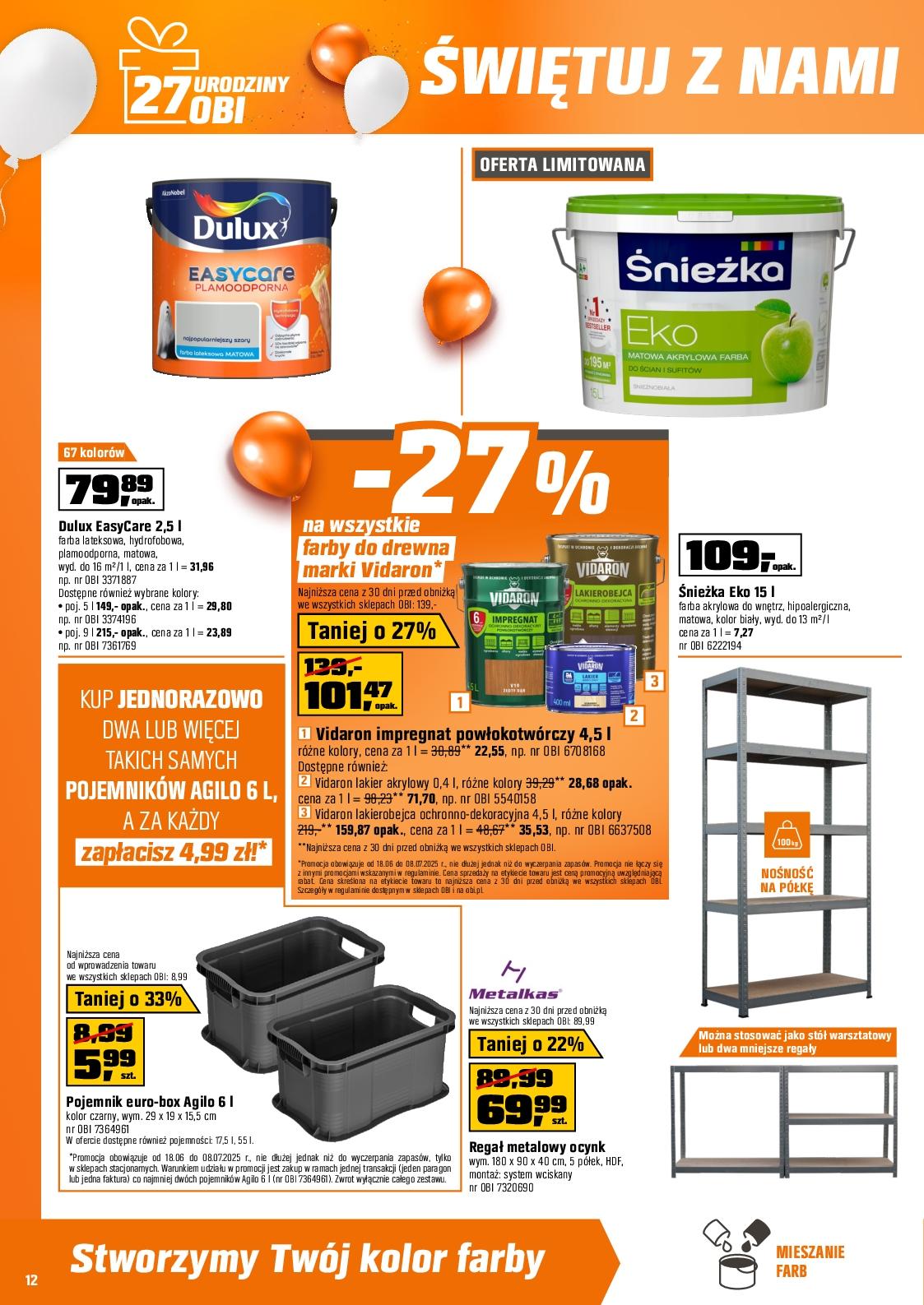 Gazetka promocyjna OBI str. 12