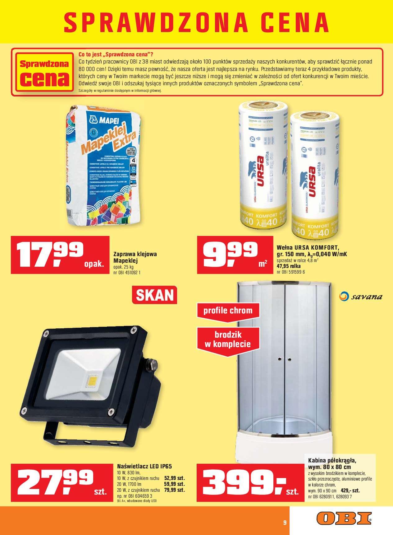 Gazetka promocyjna OBI str. 9