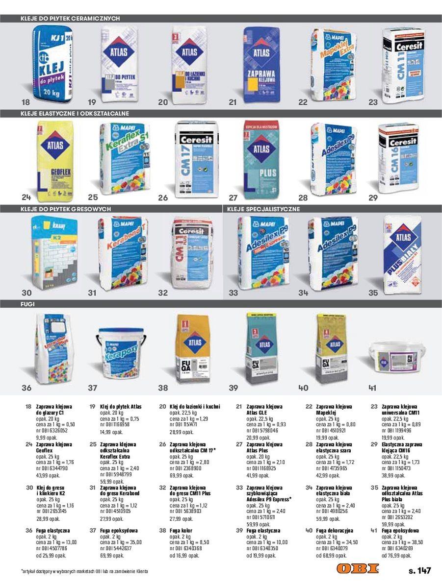 Gazetka promocyjna OBI str. 147