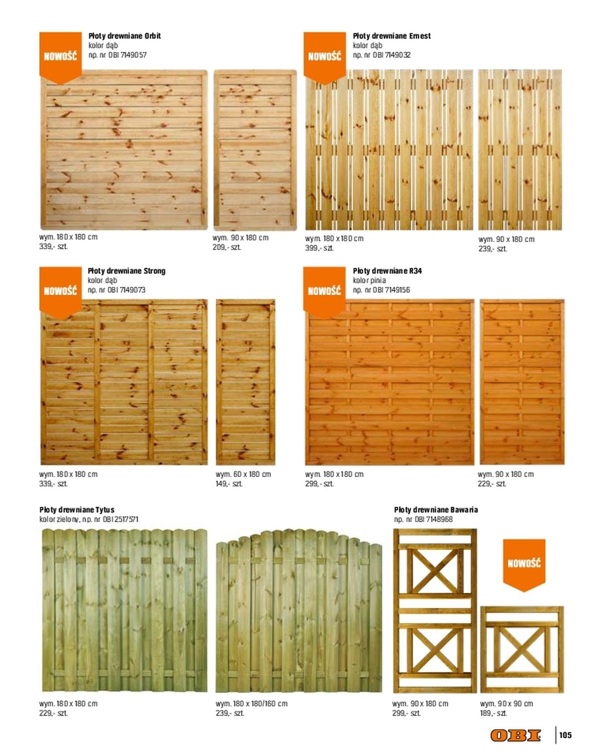 Gazetka promocyjna OBI str. 105
