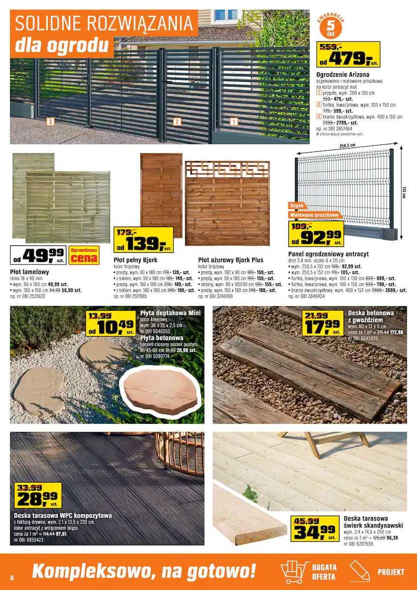 Gazetka promocyjna OBI str. 8