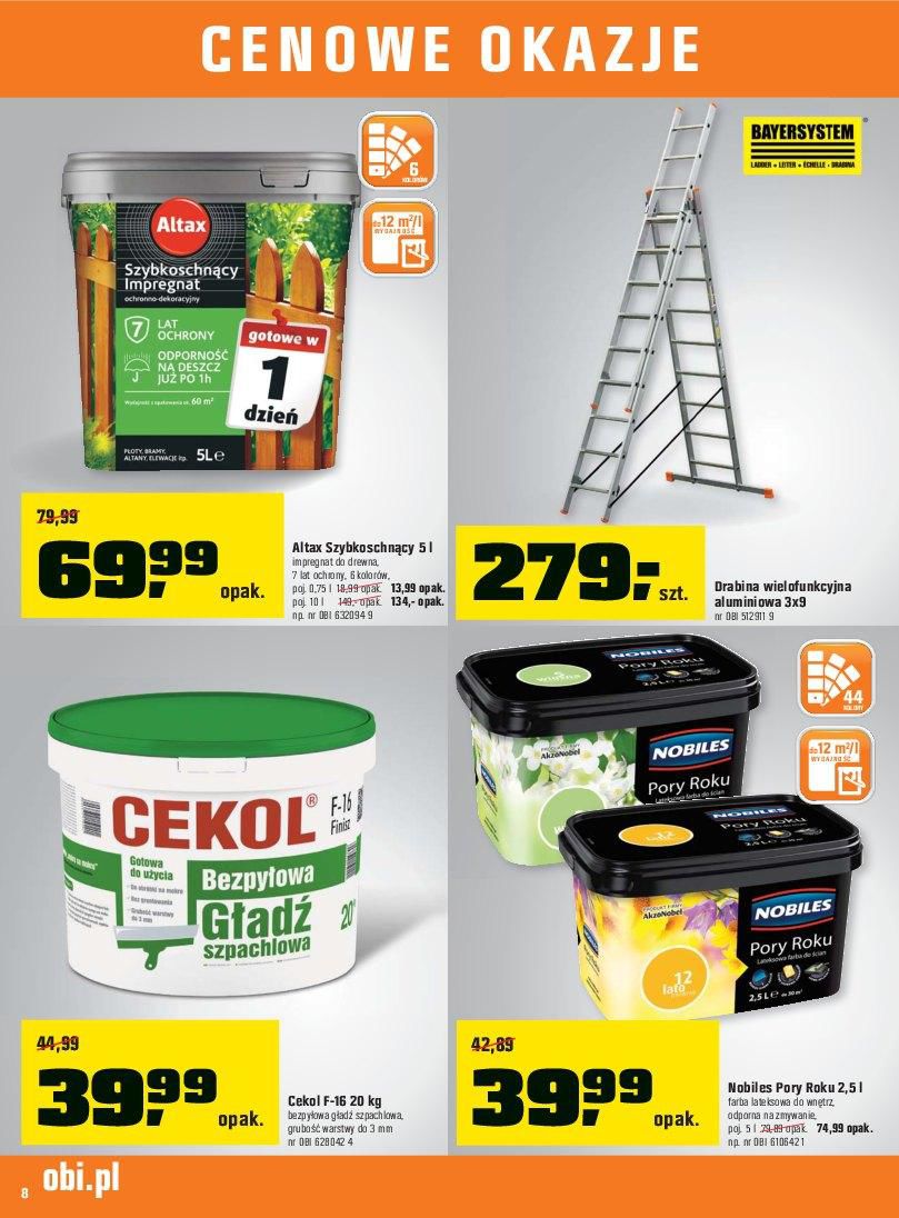 Gazetka promocyjna OBI str. 8