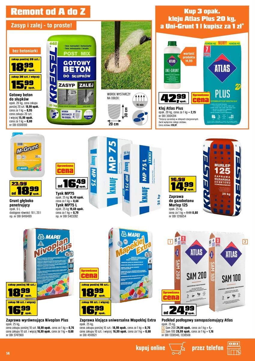 Gazetka promocyjna OBI str. 14