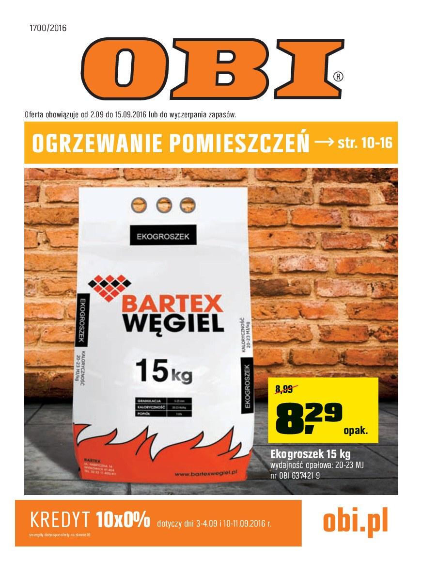Gazetka promocyjna OBI str. 1