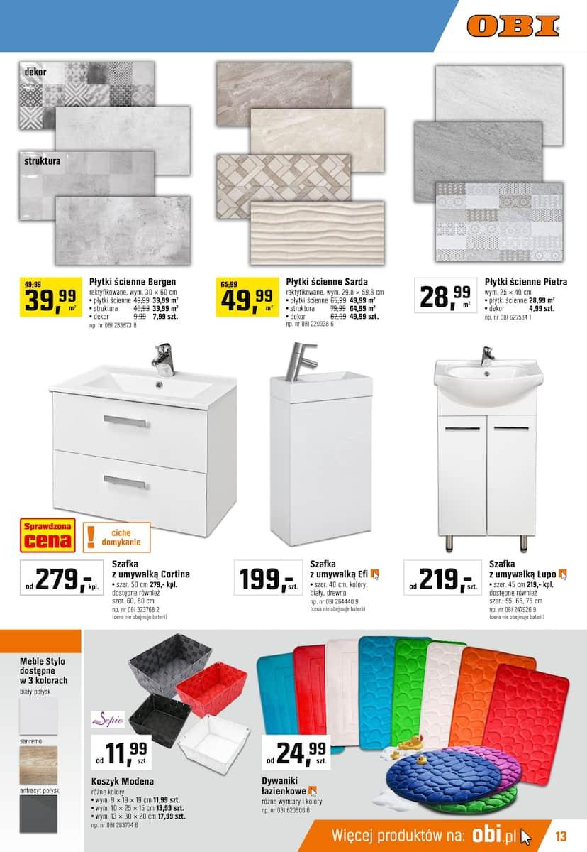 Gazetka promocyjna OBI str. 13