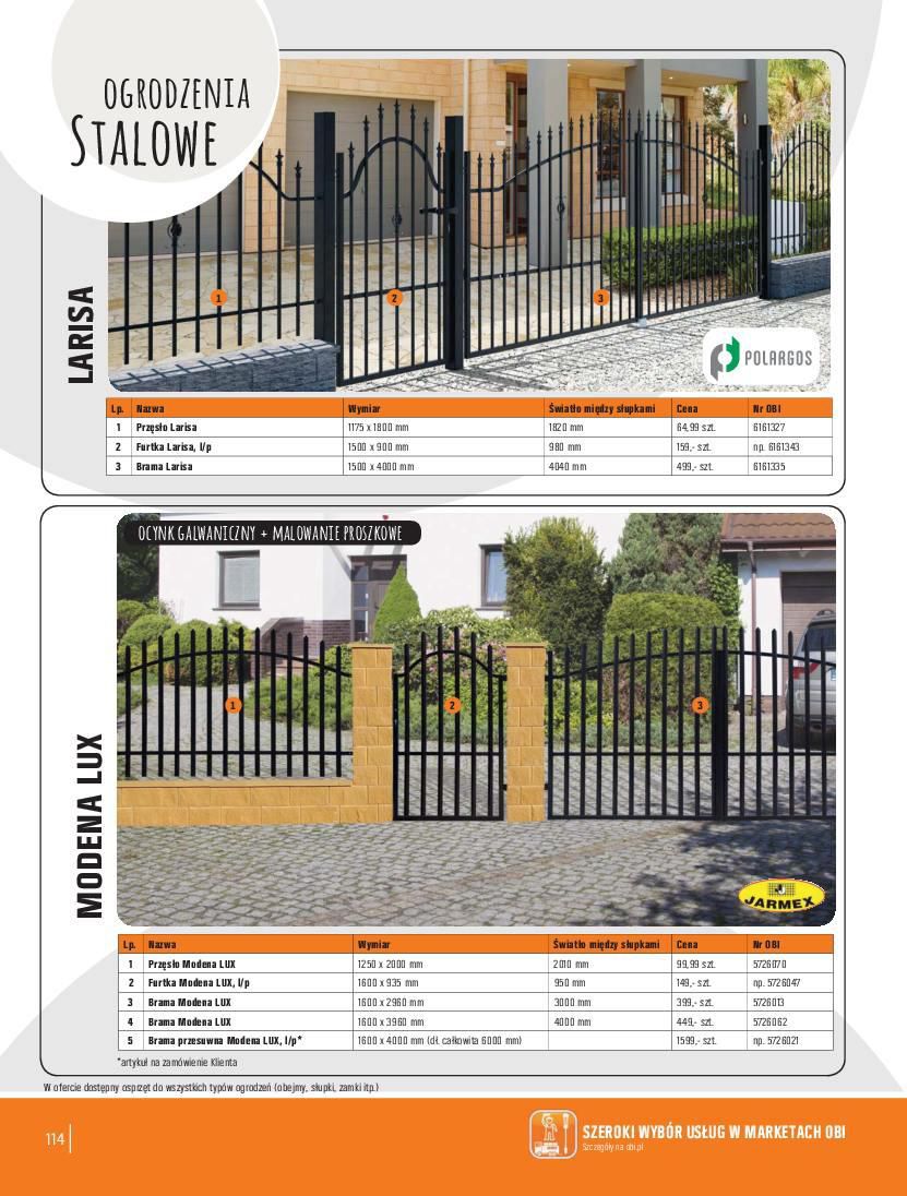 Gazetka promocyjna OBI str. 114