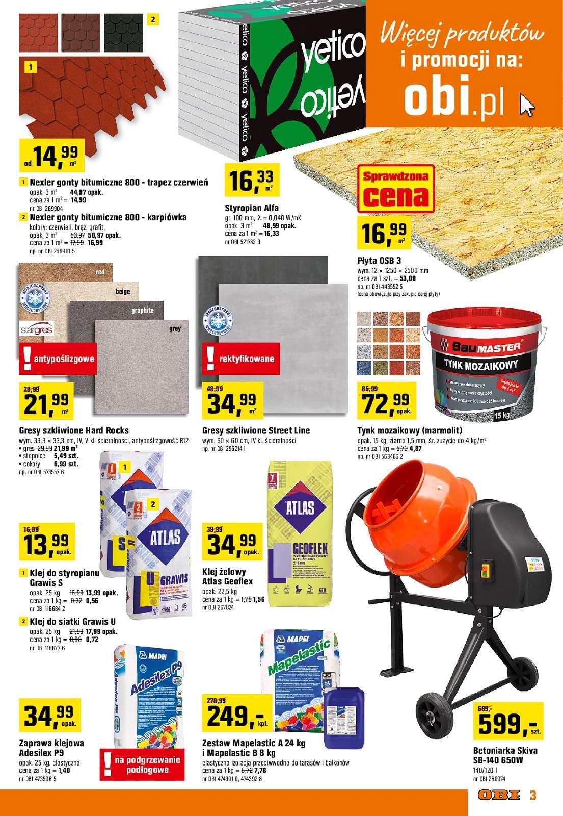 Gazetka promocyjna OBI str. 3