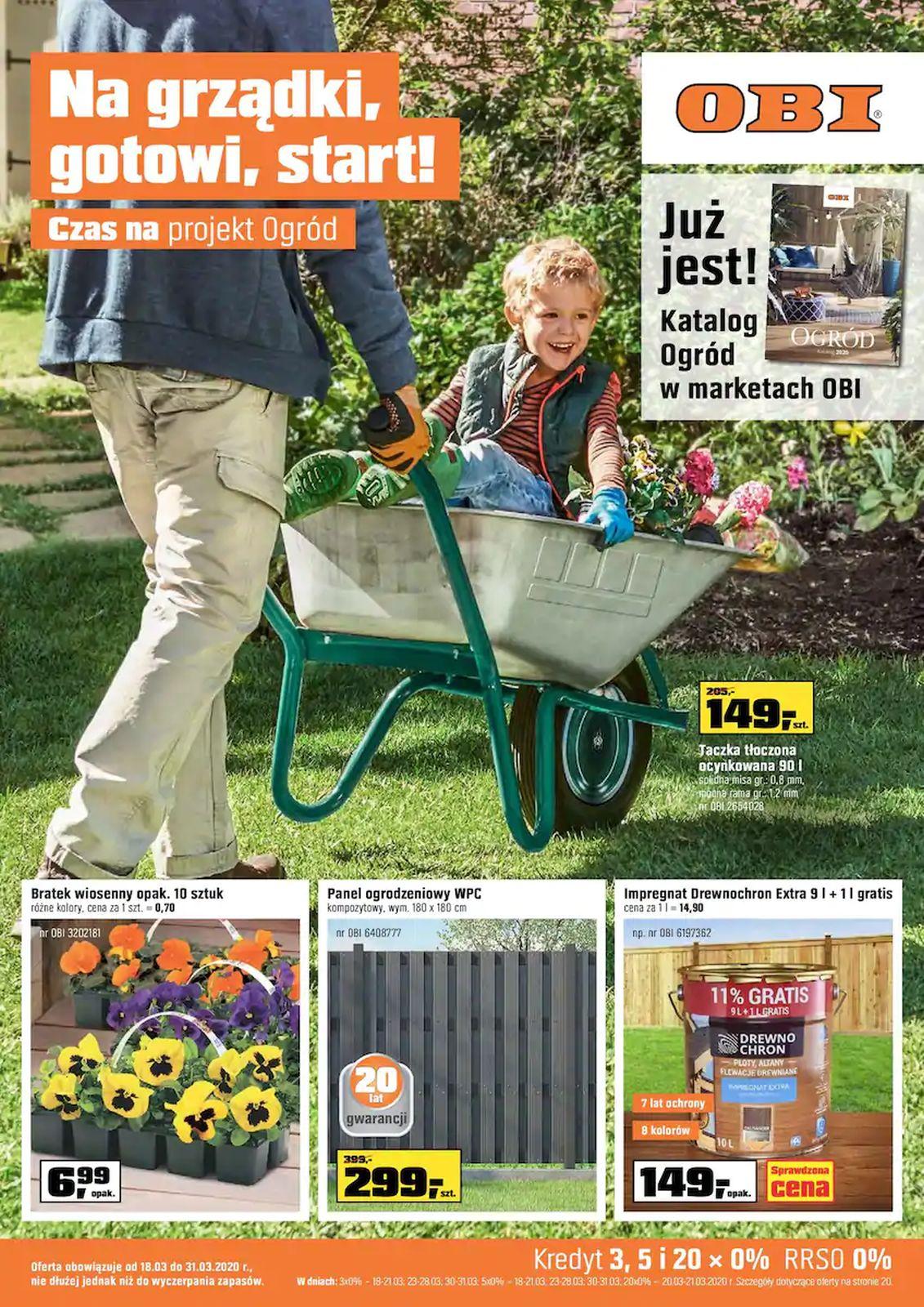 Gazetka promocyjna OBI str. 1