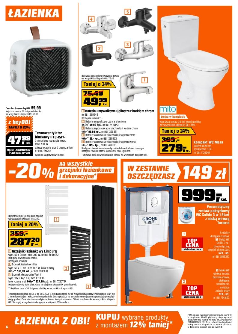 Gazetka promocyjna OBI str. 6