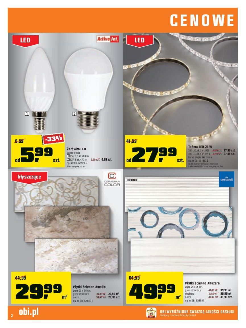 Gazetka promocyjna OBI str. 2