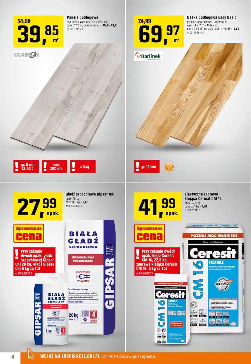 Gazetka promocyjna OBI str. 4