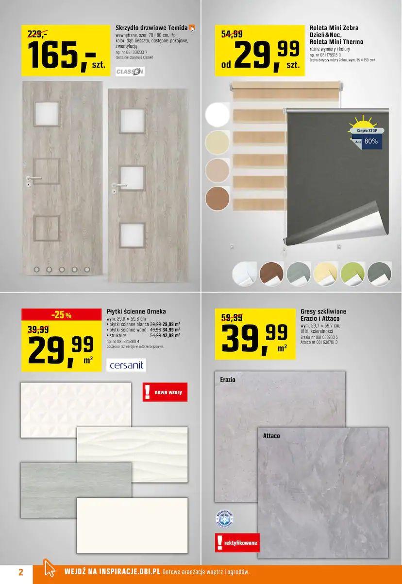 Gazetka promocyjna OBI str. 2