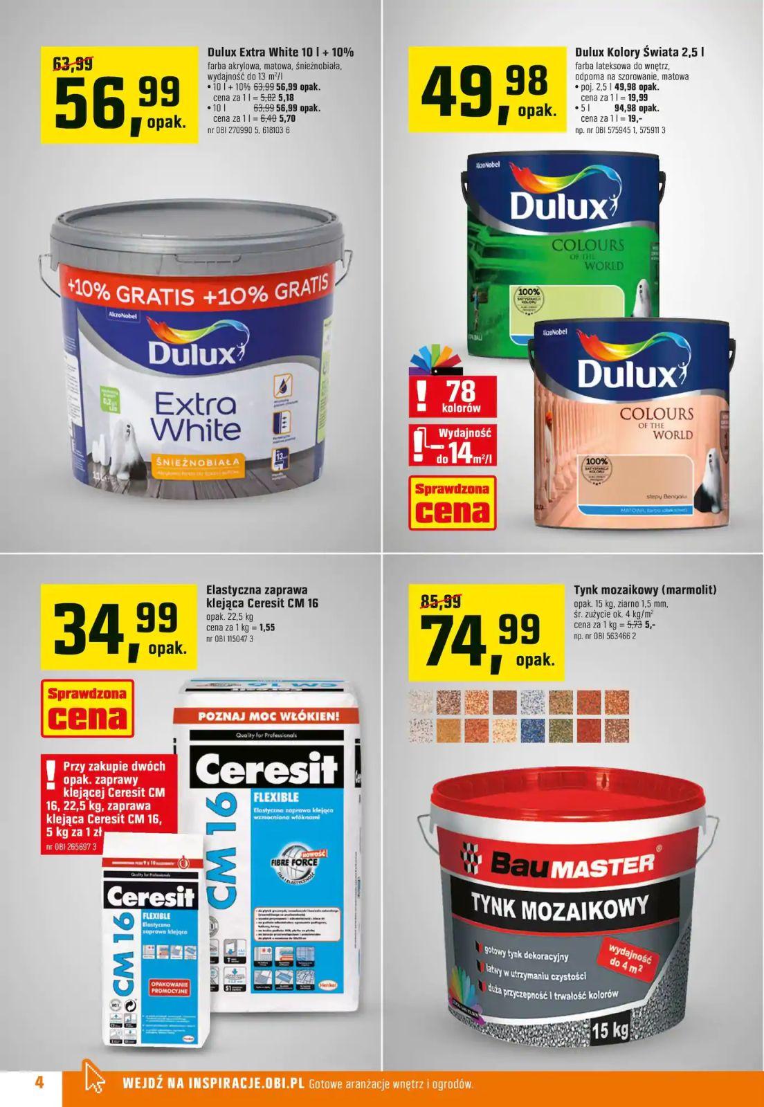 Gazetka promocyjna OBI str. 4