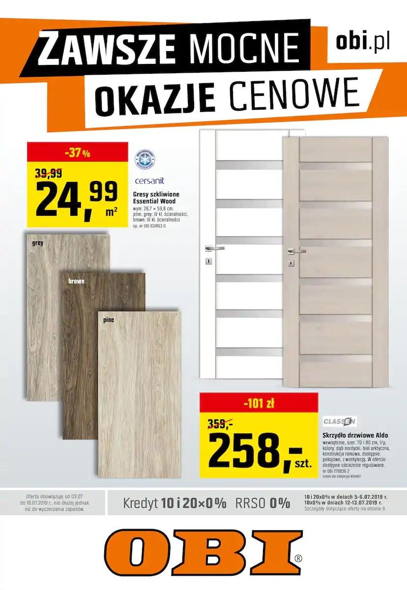 Gazetka promocyjna OBI str. 1