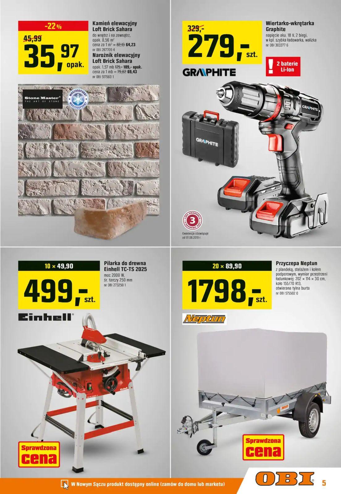Gazetka promocyjna OBI str. 5