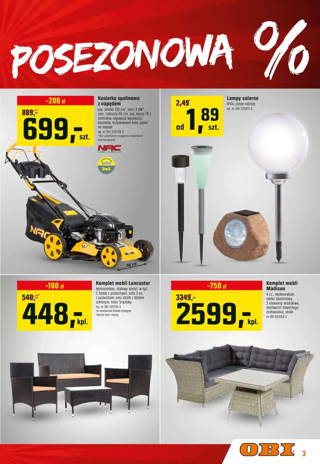Gazetka promocyjna OBI str. 3