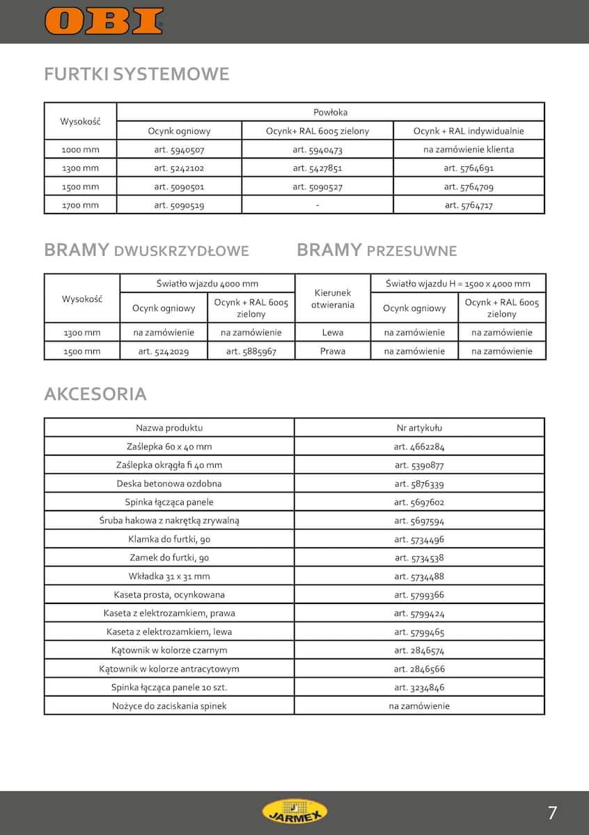 Gazetka promocyjna OBI str. 7