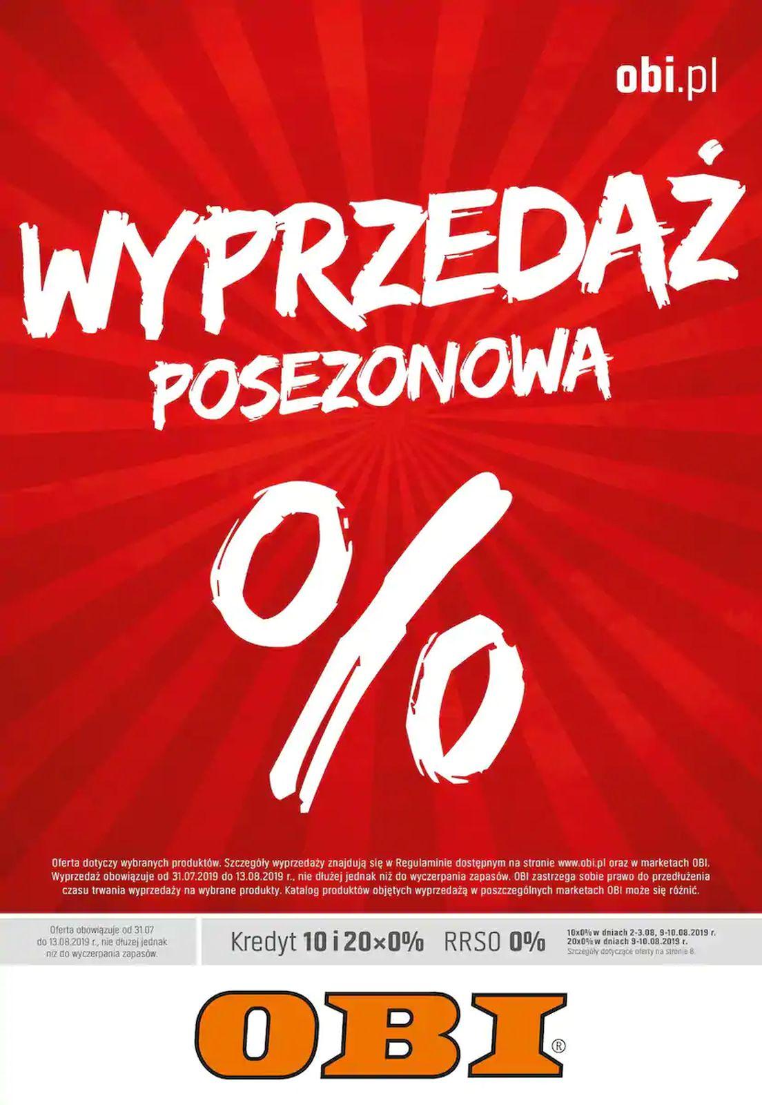 Gazetka promocyjna OBI str. 1