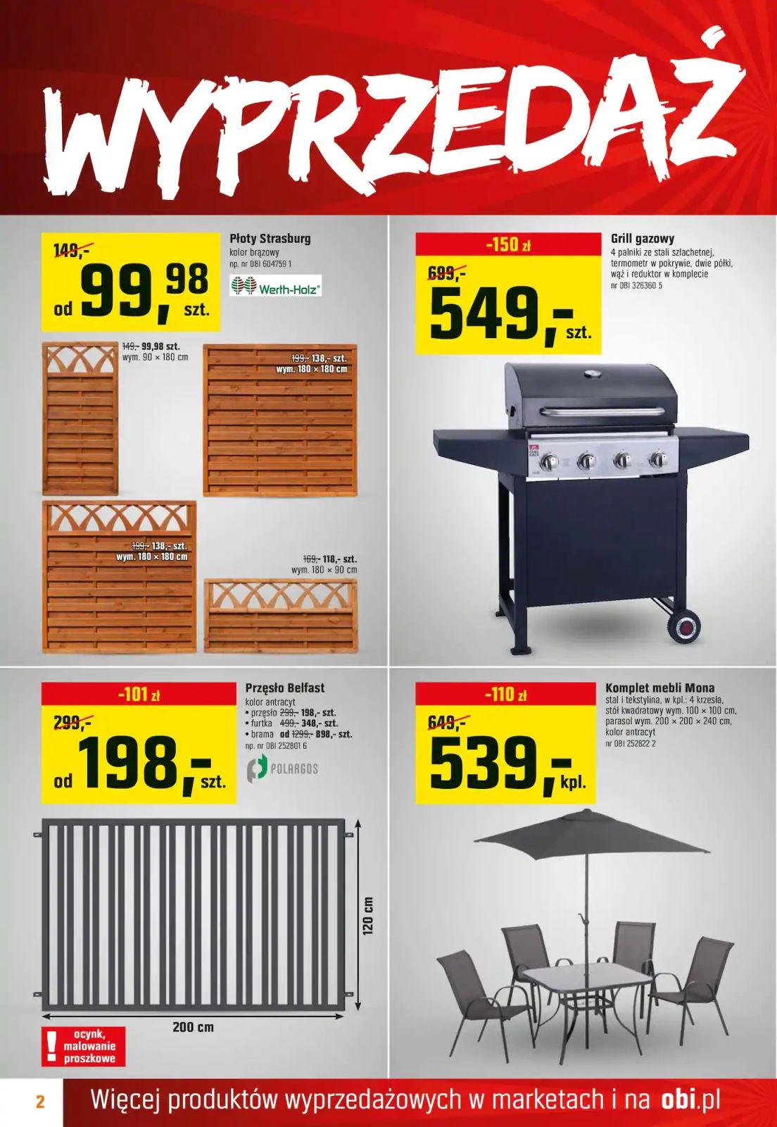Gazetka promocyjna OBI str. 2